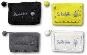 Hovedbilde Stor pung med strikkelykke 