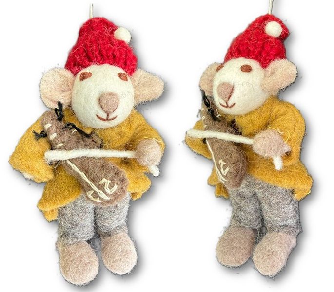 Musemusiker med fele